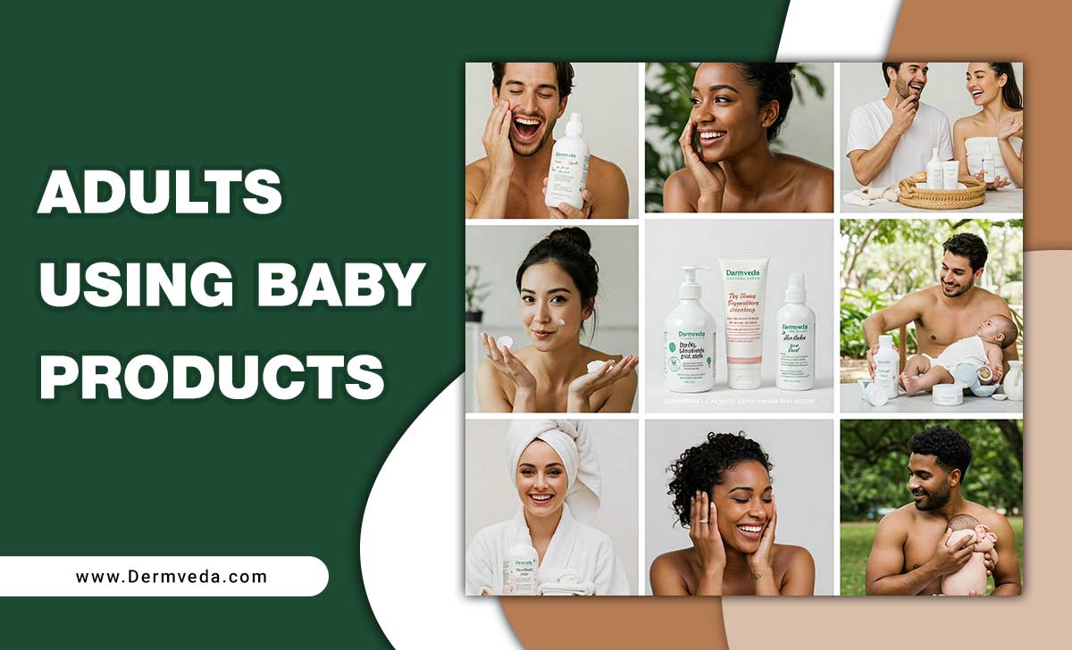 Adults Using Baby Products